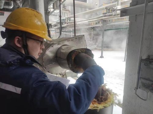 顶风冒雪战严寒 一线检验助复产 生产电熔镁